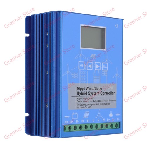 2000W Solar Wind Hybrid MPPT Boost Charge Controller 12V 24V 48V App Bluetooth - Picture 8 of 17