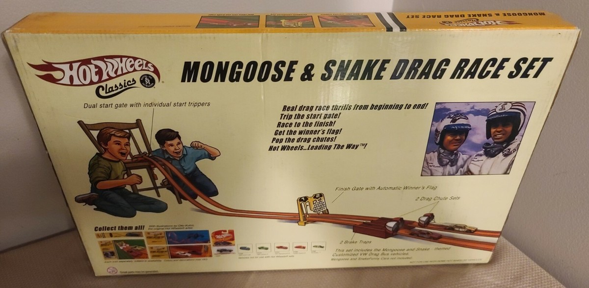 2005 Hot Wheels Classics Mongoose & Snake Drag Race Set