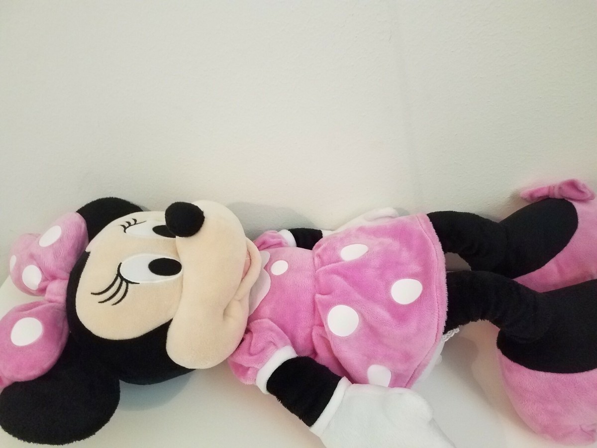 Minniemouse様ピンク2翌日発送 Disney Junior Mickey Mouse Jumbo 25-inch Plush Minnie Mouse
