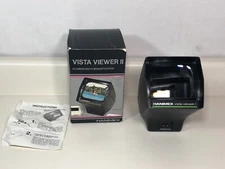 Vintage Hanimex Vista Viewer II Illuminated w/2X Mag Original Box