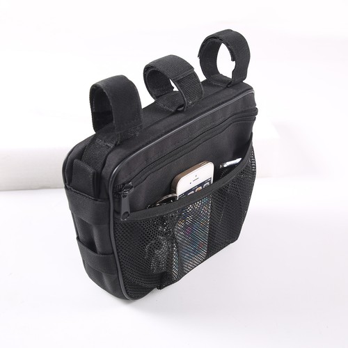 Bolsa de almacenamiento multifuncional copiloto negra (tela Oxford) para Hummer H2 2003-09 - Imagen 11 de 12