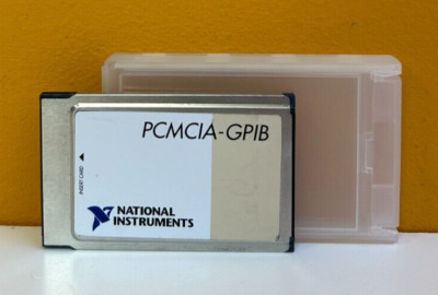 National Instruments 184713B-01 Type II, PCMCIA-GPIB Interface Card. Tested!
