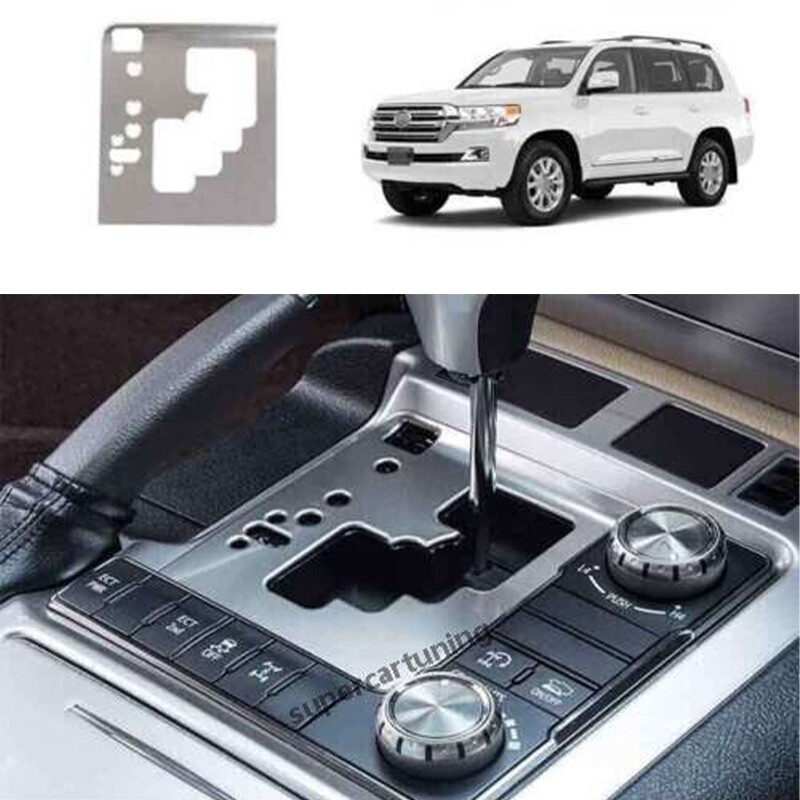 For Toyota Land Cruiser 2016-2021 Silver Steel Middle
