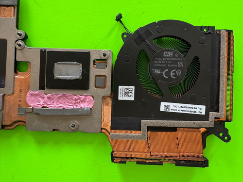 5H40S20727 AT2NM006VW0 Lenovo Legion 7 16IAX7 Fan Heatsink - Bild 5 von 8