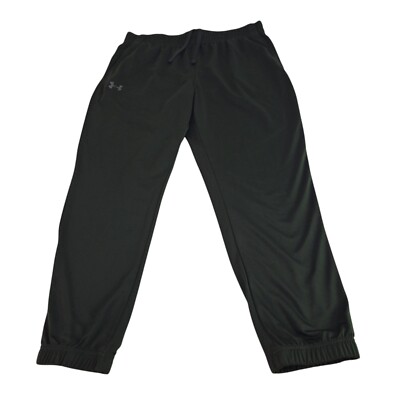 Under Armour Jogger Training Pants Mens XL Green Cuffed All Season Track 1282943