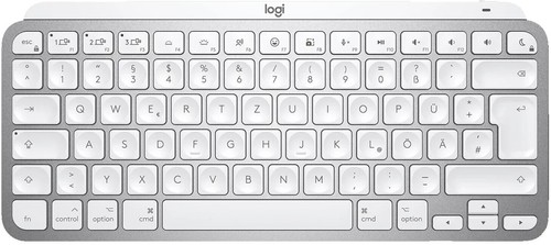Logitech MX Keys Mini for Mac, Kabellose Tastatur, Grau