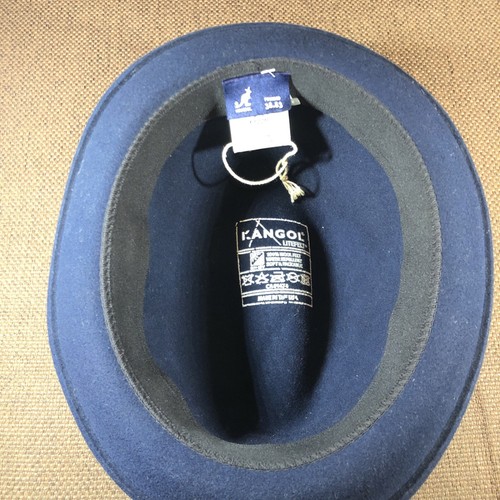 Sombrero de Lana Kangol Litefelt Player Unisex Talla Grande Azul Real Retro Raro - Imagen 17 de 24