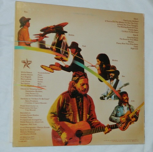 WILLIE NELSON: The Sound in Your Mind / LP. 1976 Columbia KC 34092 / Near MINT - Picture 2 of 4