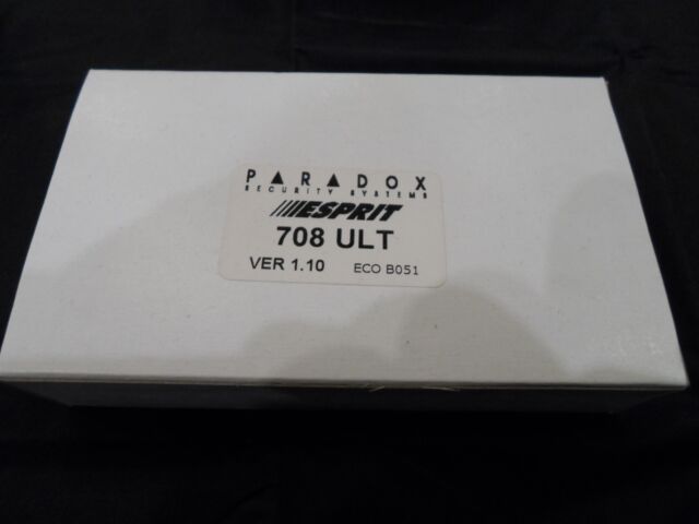 PARADOX Esprit 708ULT V1.10 Digital dialer Security alarm system PARADOX Esprit 708ULT V1.10 Digital dialer Security alarm system