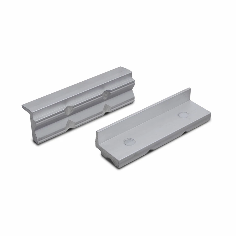 Schraubstock Schutzbacken Schonbacken Alu-Prismen 100mm,125mm,150mm mit Magnet - Bild 3 von 3