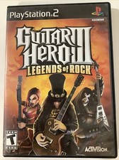Guitar Hero 3 Legends Of Rock (PS2) Play Station 2 Video Game With Manual