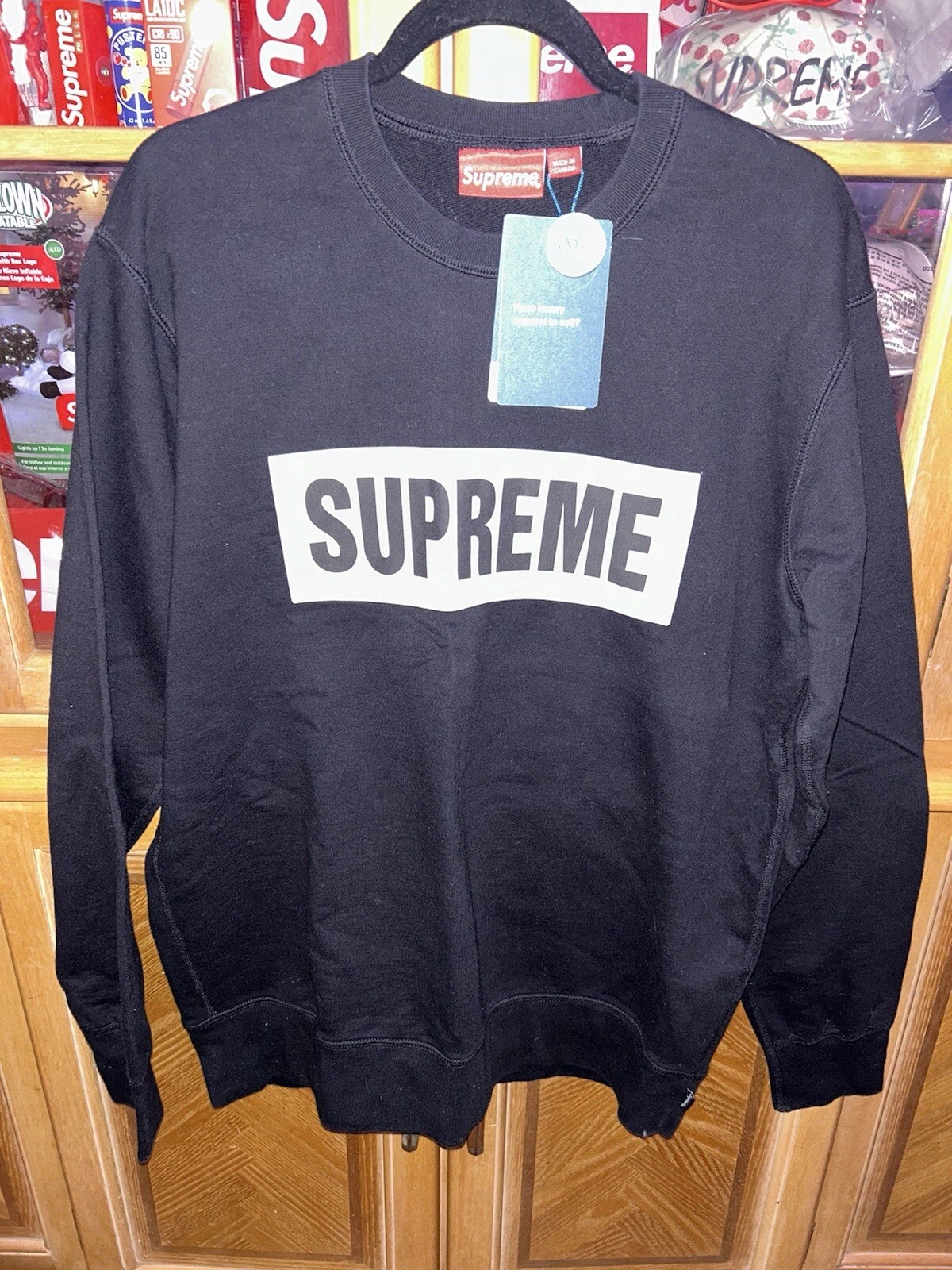 Pull col rond Supreme Marathon SS14 taille L