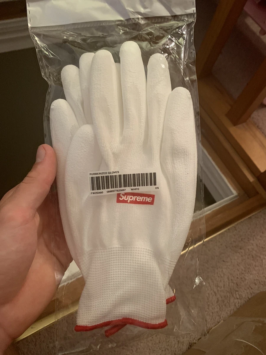 Supreme rubber sale gloves