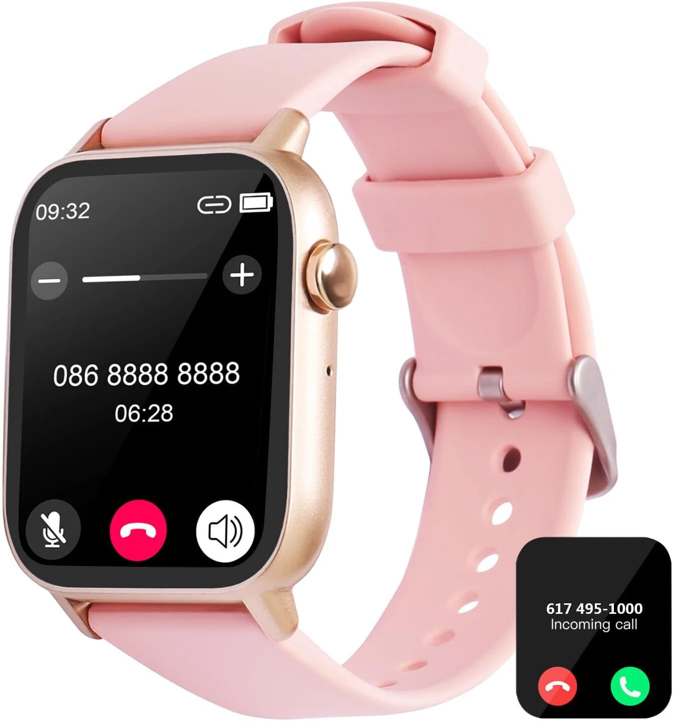 Smart Watch Women Men with Phone Function Wristwatch for iPhone Samsung Huawei