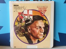 Laurence Olivier's HENRY V CED RCA Videodisc NEW Part 1 2 1945 Shakespeare