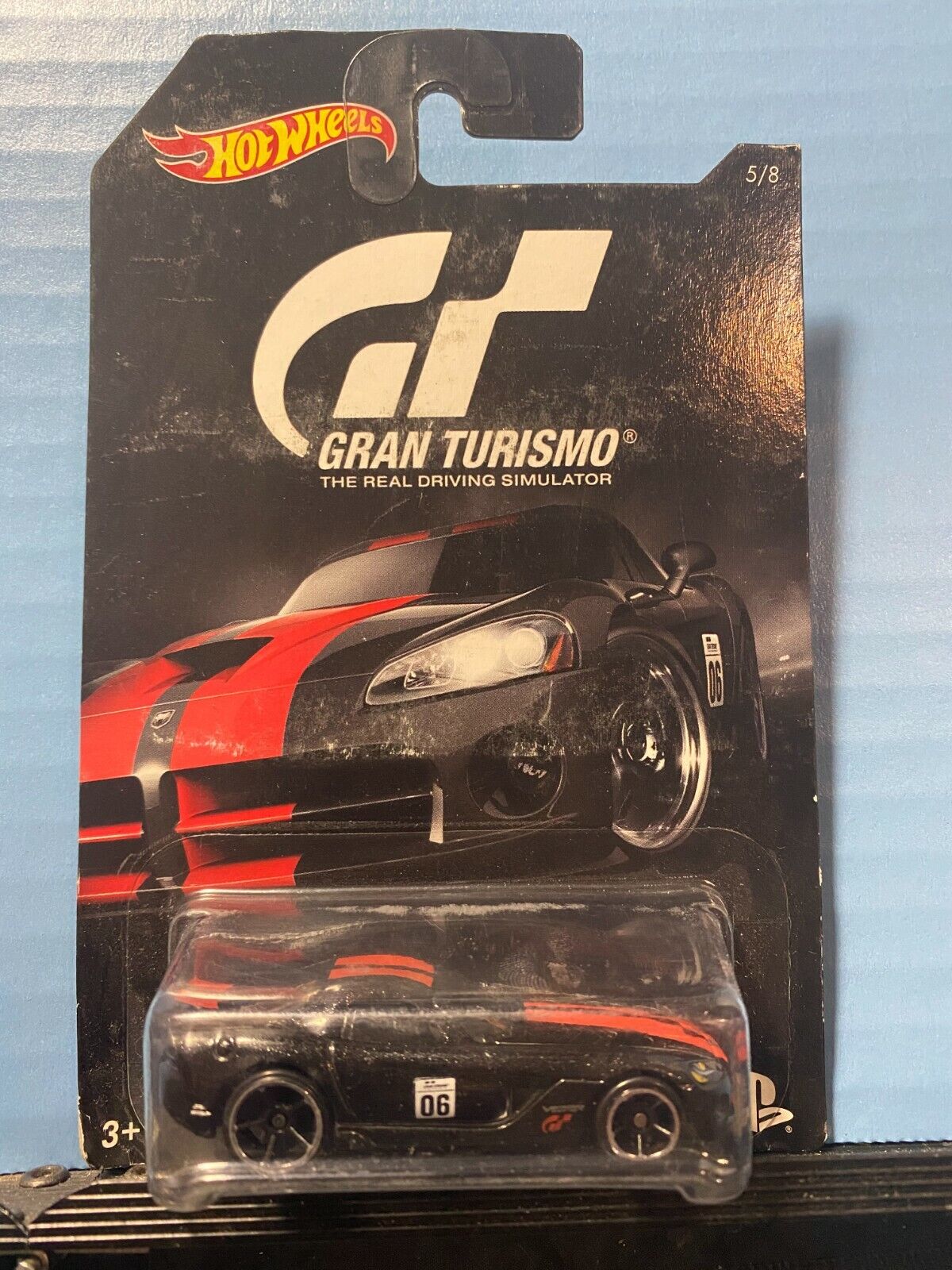 Hot Wheels FORD GT LM GRAN TURISMO Real Driving Simulator Game Car *Black*  1/64