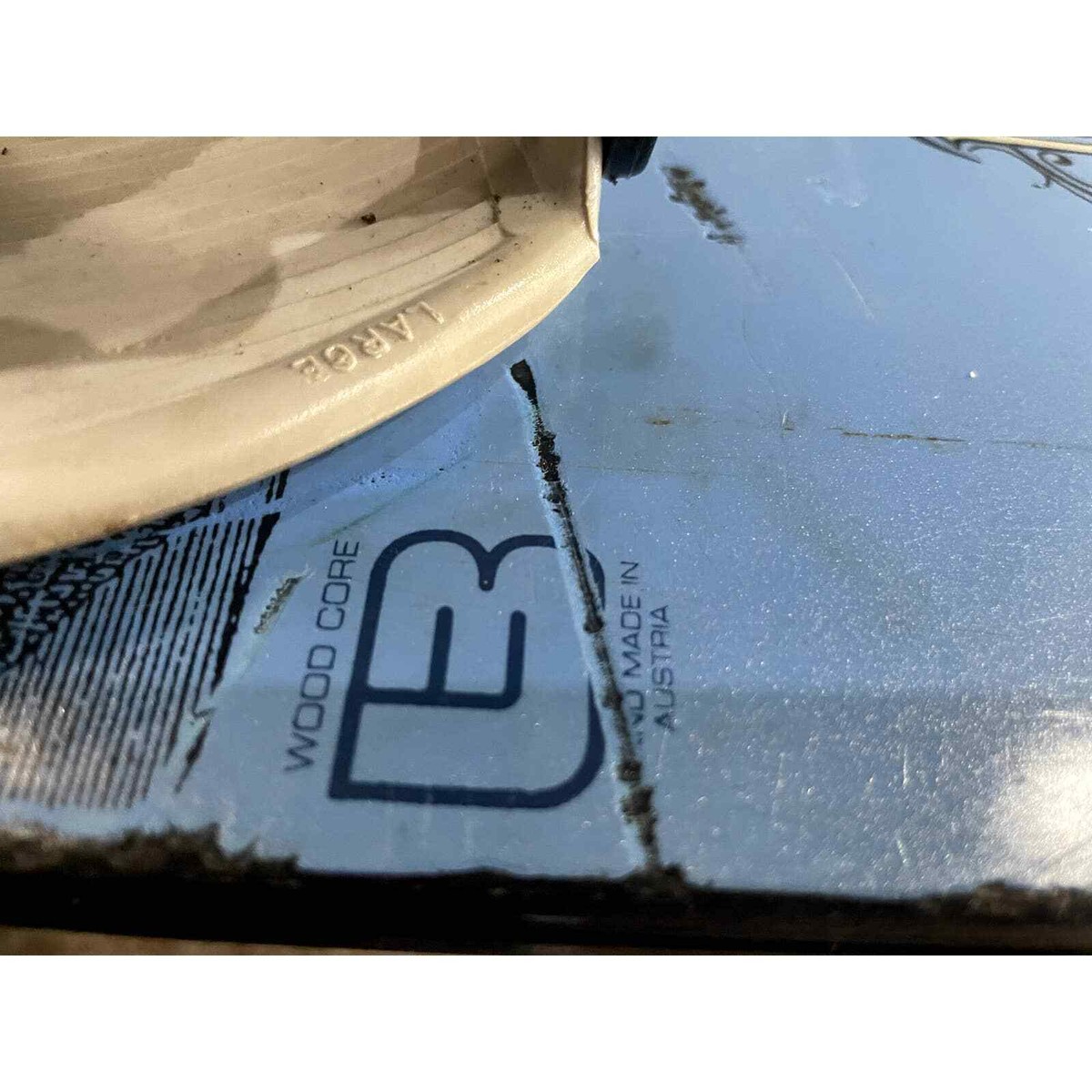 Vintage Burton Snowboard Wood Core | eBay