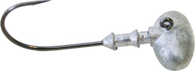 Gamakatsu 1/4 Oz Football Jig Head – Size 2/0, Black, 5-Pack (Model 502412-1/4)
