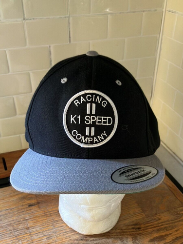 K1 SPEED (Indoor Go Karting) Snapback Cap Black And Grey - The Classics Yupoong - 第 1/6 張圖片
