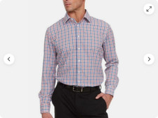 Nautica Men's Button-Up Dress Shirt Size: XL 17-17.5,32/33 Multicolor NO/TAG