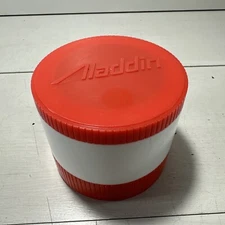Vintage Model #7000 Aladdin Red Insulated Soup Thermo Jar Insulated Canister USA