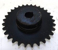 TSUBAKI ROLLER CHAIN SPROCKET 80 30 TL, 30 TEETH, PITCH 1", CHAIN 80