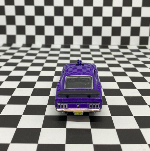 *LOOSE* M2 Machines 2018 Auto-Drivers ZEX 1970 Purple Ford Mustang BOSS 429 1/64 - Picture 3 of 6