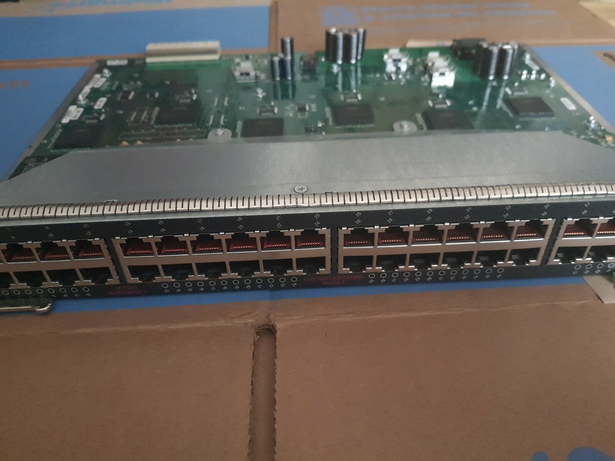 CISCO 10/100 Auto Module、 48-Ports (RJ-45) WS-X4148-RJ=(品