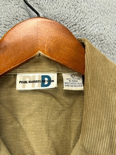 Paul Harris Design Womens Large Jackets Corduroy Trucker Brown Vintage Ladies - Picture 4 of 9