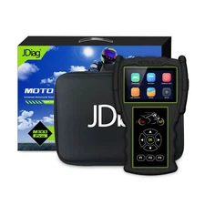 JDiag M100 Pro Motorcycle Scanner Code Reader Diagnostic Tool Battery Tester US