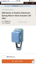 Siemens SKS82.51U Actuating Valve ￼