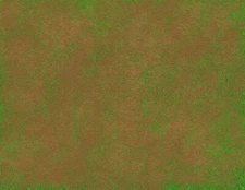 HO Scale Sparse Grass Paper Model Train Scenery Sheets–5 Seamless 8"x10"