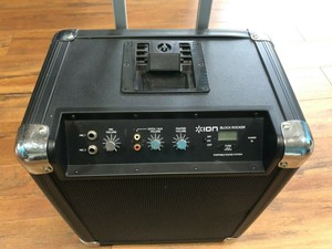 black rocker speaker