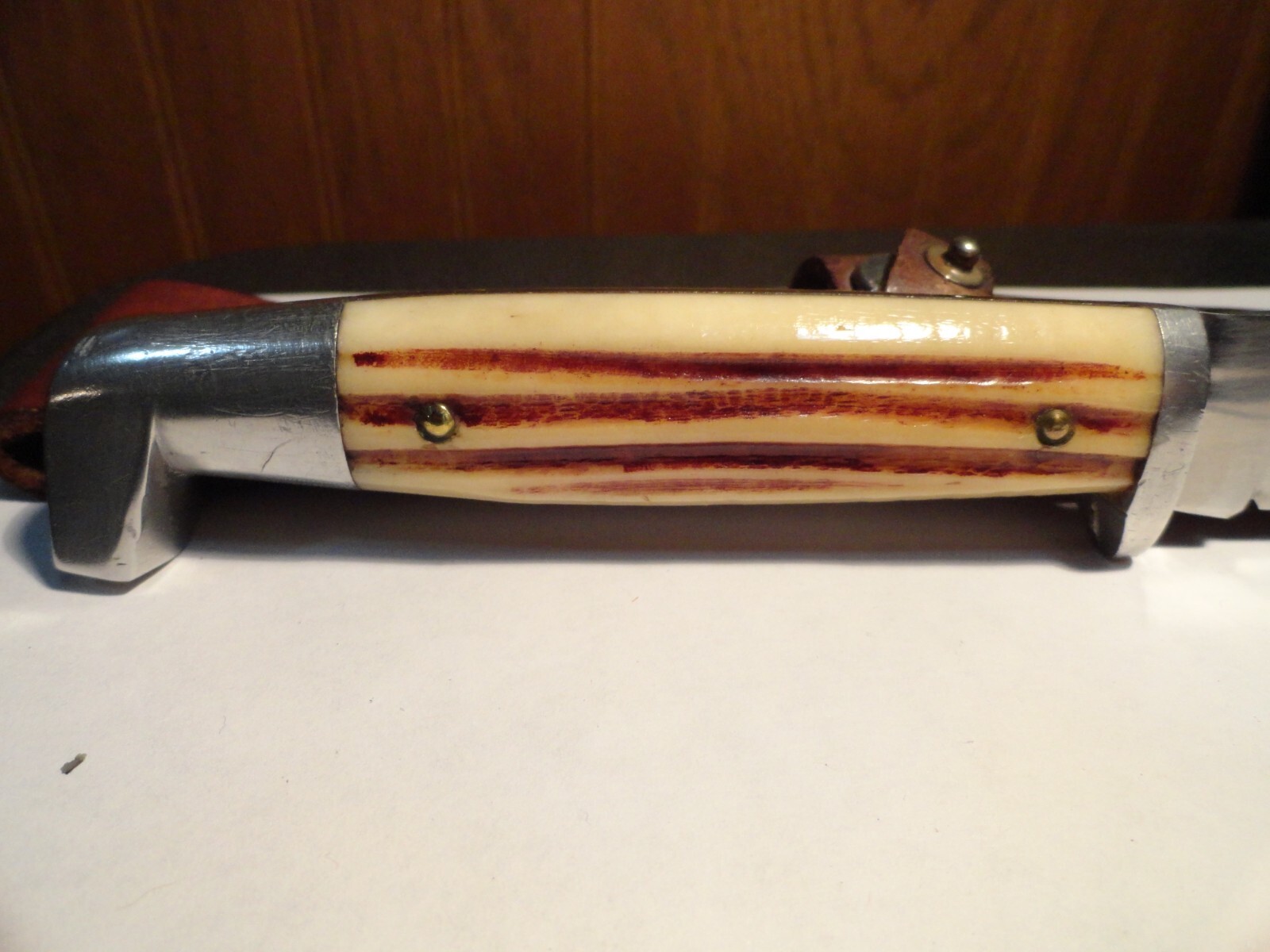 Vintage Queen Fixed Blade Knife With Correct Sheath eBay