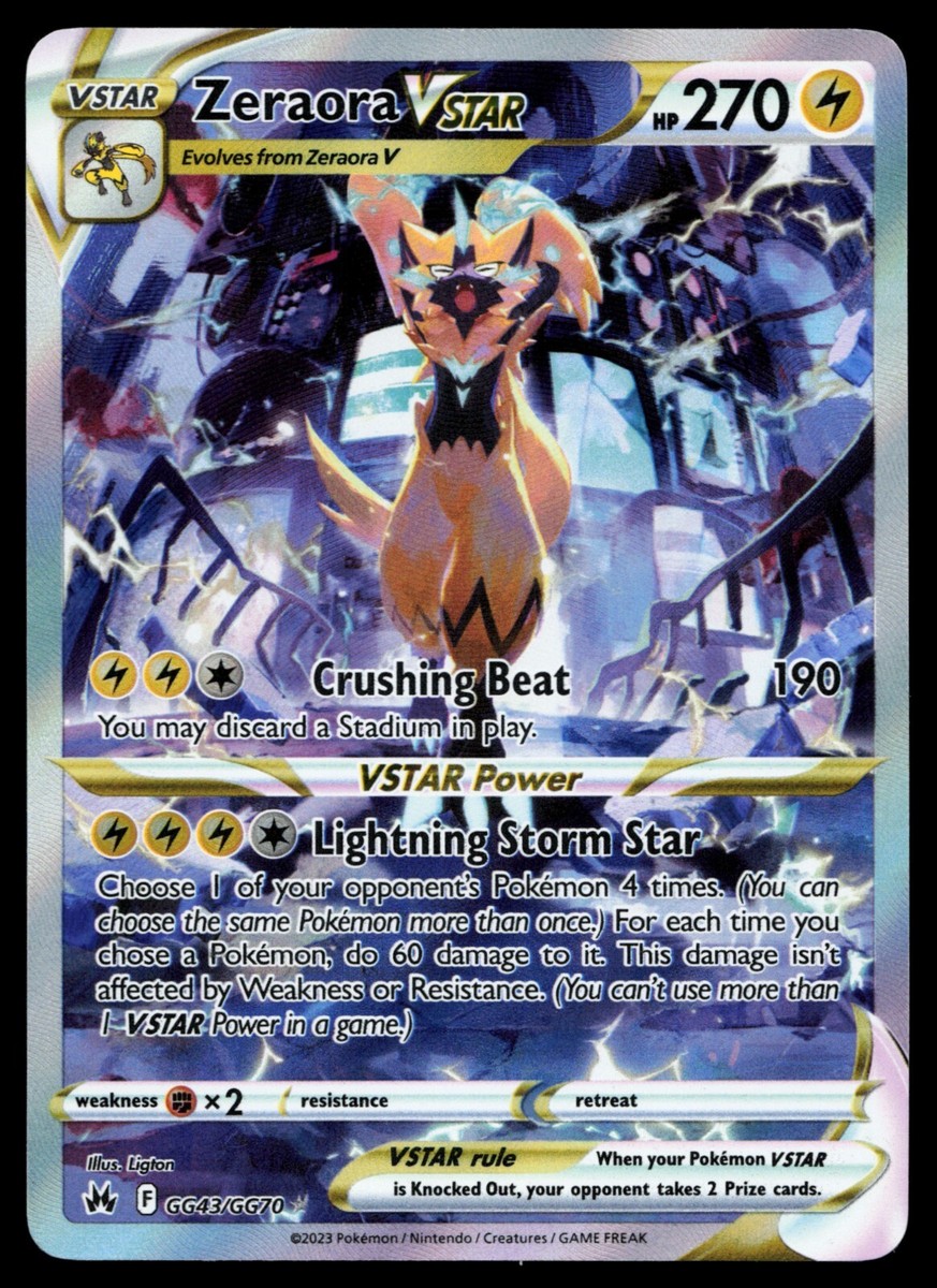 ゼクロム モココ などCHR ダークライVstar SAR バシャーモV CSR Zeraora VMAX SAR 219/172 S12a VSTAR Universe - Pokemon Card