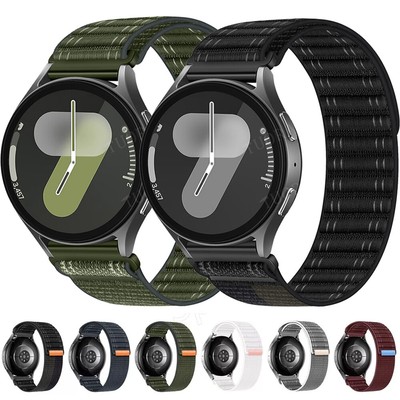 Nylon Loop Armband für Huami Amazfit GTS 4 Mini 3 2 2e GTR 4 3 Pro 42 47mm BIP 5