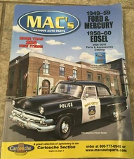 Mac's Antique Auto Part Book.  1949-1960 Ford Mercury Edsel Parts & Accessories!