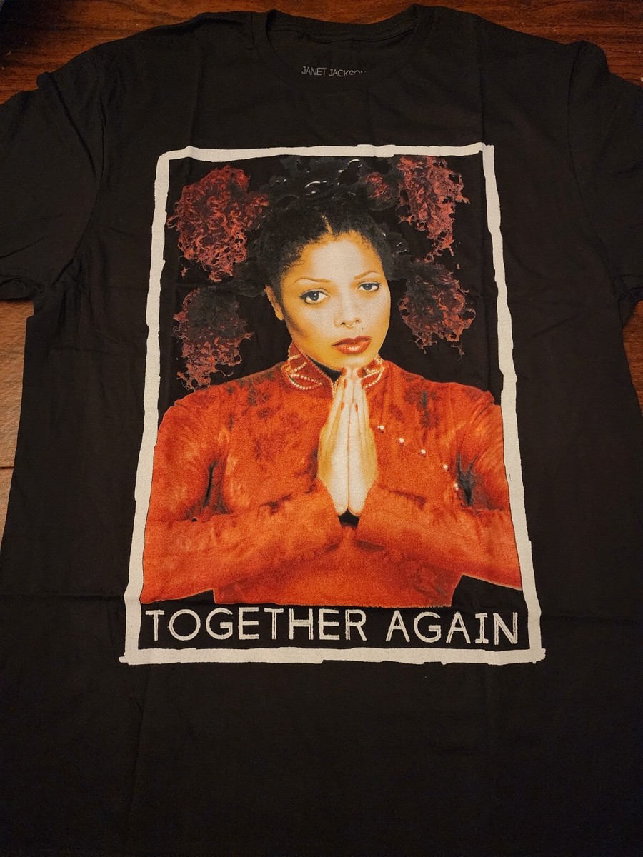 Janet Jackson Together Again Large Shirt | eBay