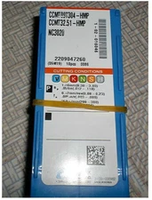 Korloy CCMT09T304-HMP NC3020 CCMT32.51-HMP CNC Carbide Insert NEW 10pcs/box