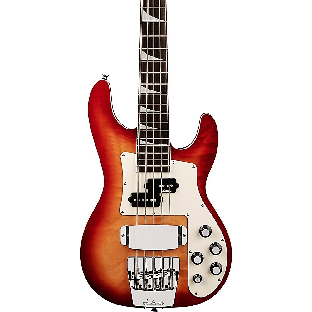 Концертный бас-гитара Jackson X Series CBXNT DX V на 5-струнной гитаре Fireburst