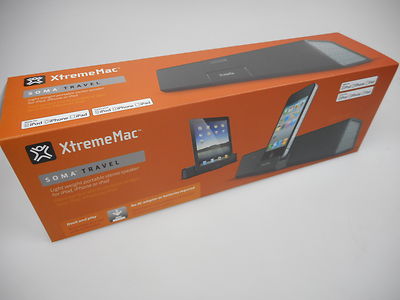 NEU: XtremeMac Soma Travel - Tragbare Lautsprecher mit Apple Dock für iPod