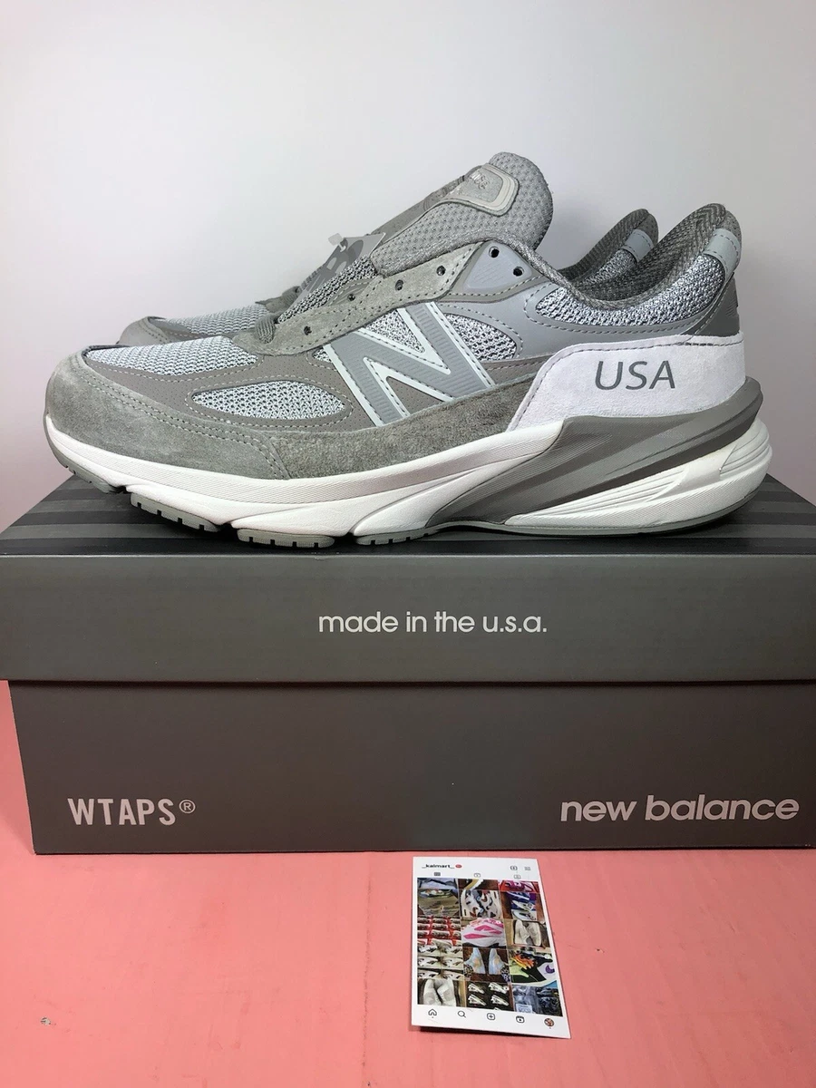 New Balance WTAPS x 990v6 Made in USA Moon Mist for Sale