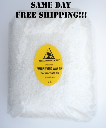 EMULSIFYING WAX NF POLYSORBATE 60 PURE POLAWAX 32 OZ, 2 LB - Picture 10 of 12