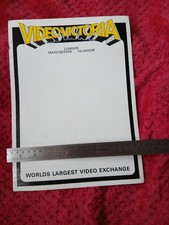 RARE 1980s VHS Pre Cert interest. video trade memorabilia VIDEO VICTORIA Folder