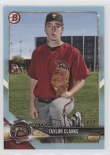 2018 Bowman Prospects Sky Blue /499 Taylor Clarke #BP113 0l2