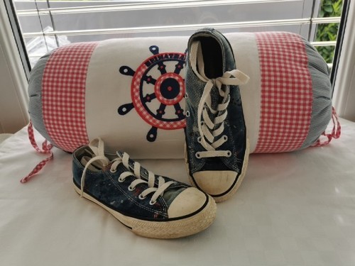 Original Converse Chucks Blau Sneaker Kinder Schuhe Gr 33