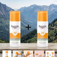 2 X EUCERIN SPF50 PA  sunscreen face whitening sun protect beach
