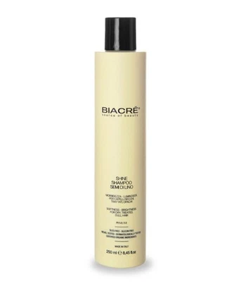 Biacre Source of Beauty Flax Seed Oil SHINE SHAMPOO pH 5.0/5.5 250ml Italy NEW