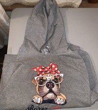 Boxer Mom Cute Dog Mom For Women Animal Lover Boxer Mama Owner Sweatshirt L