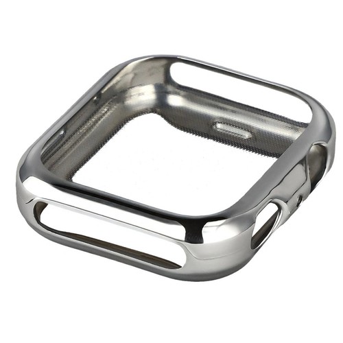 Etui ochronne na Huawei Watch Fit 4 Bizon Case Cover Etui Etui Srebrne - Zdjęcie 5 z 8